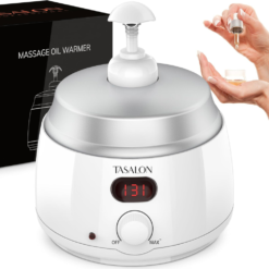 Tazalon Automatic Massage Oil Heater with two lockable pumps